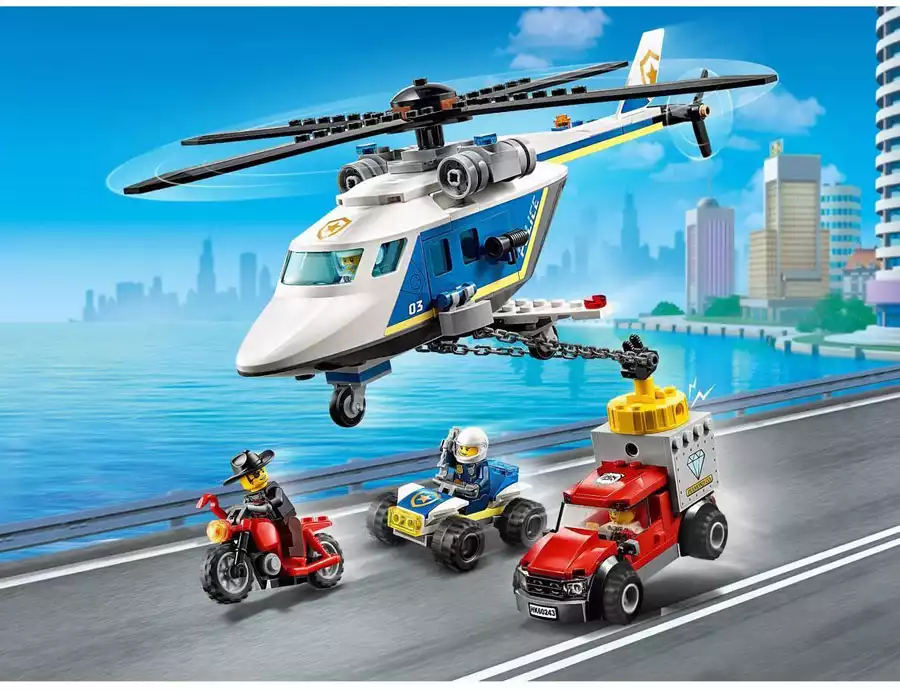 Lego city police helicopter 60243 sale