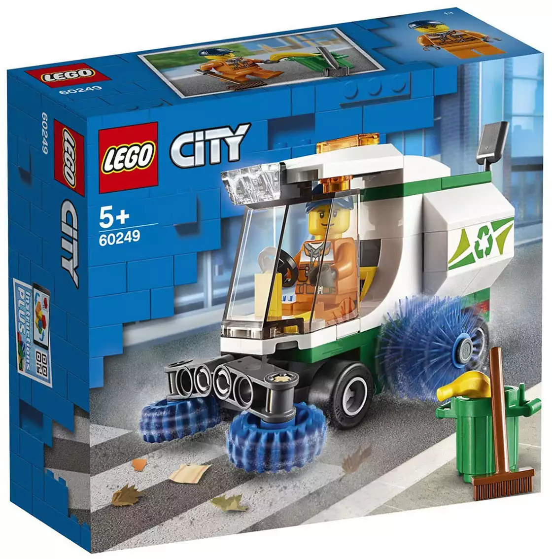 Конструктор Машина для очистки улиц 89 дет. 60249 LEGO City Great Vehicles  купить в Челябинске - интернет магазин Rich Family