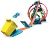 Игровой набор Hot Wheels Конструктор Трасс Тройная петля GLC96