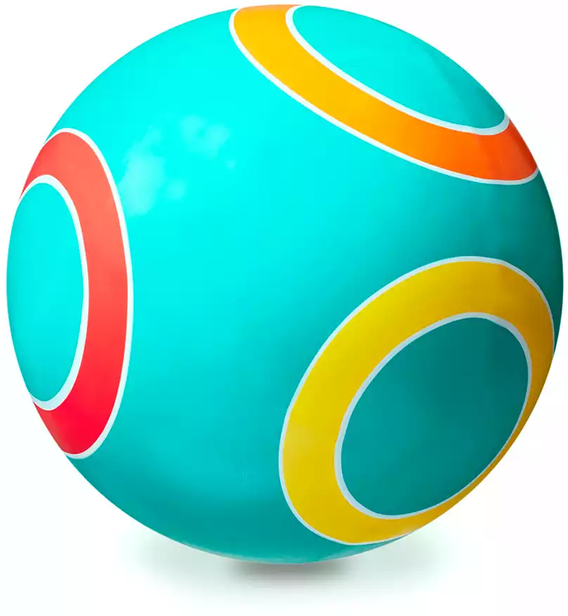 Мяч резиновый 200мм Колечко Р3-200