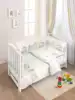 Комплект в кроватку Fun Ecotex Паровозик, Бежевый
