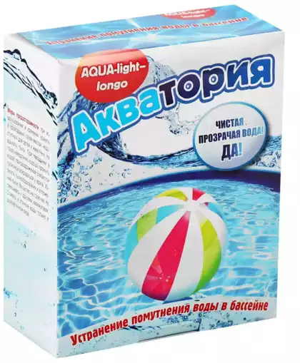 Коагулянт для устранения помутнения воды в бассейне AQUA