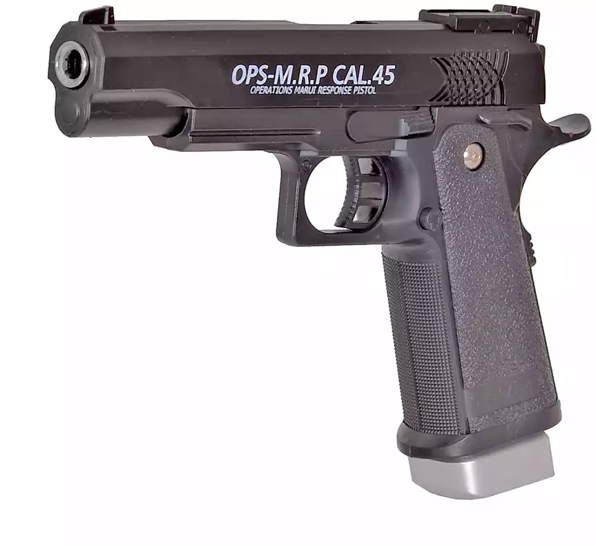 Пистолет пластмассовый с металлическими элементами Colt 20см 5.1R