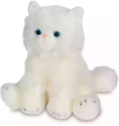 Мягкая игрушка Кошка Линдси белая 30 см 84404-29