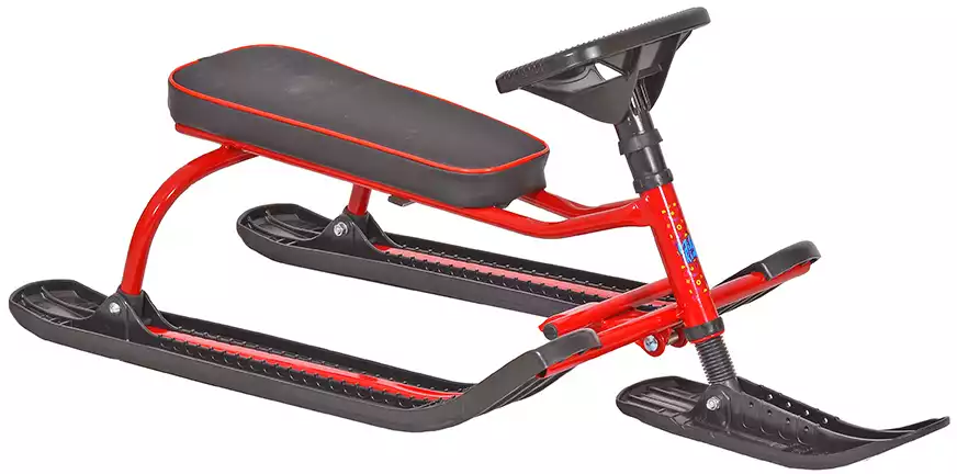 Снегокат ТСЛ низкая рама красный