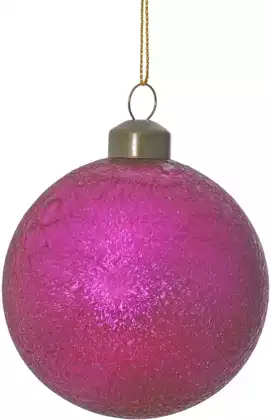 Новогодний шар стекло 8,5 см 191465