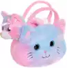 Мягкая игрушка Кошка Азалья в сумочке 20 см LH18391
