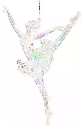 Новогодняя фигурка балерина 15,5 см 150119