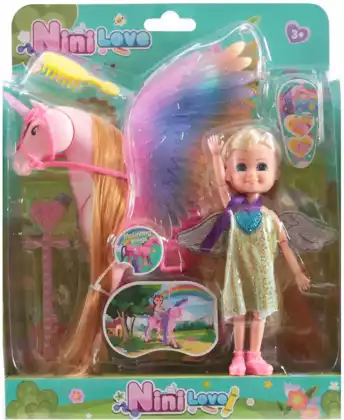 Игрушка Лошадь 53811 с куклой и аксессуарами
