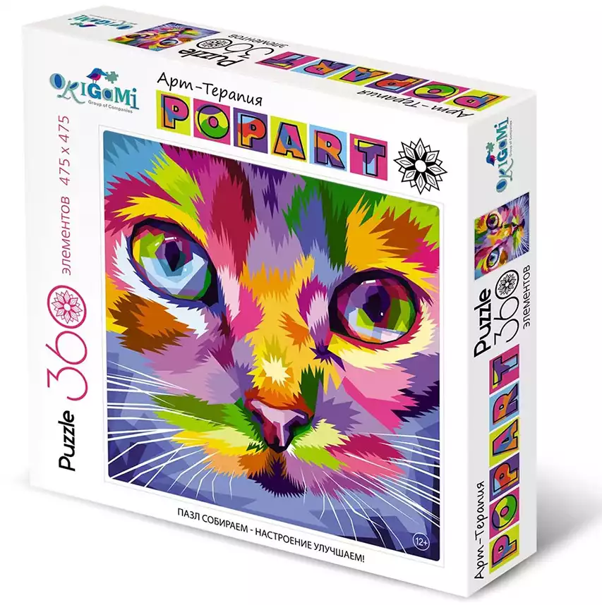 Пазл 360 эл. Кот 05560 Поп-арт Origami