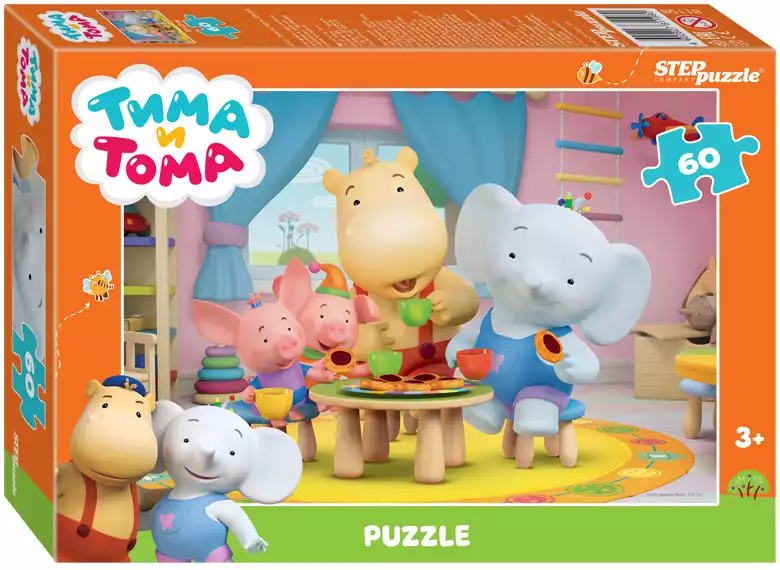 Пазл 60 эл. Тима и Тома 81198 STEPpuzzle