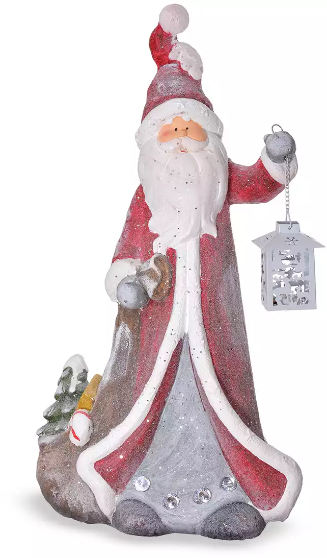 Декоративная фигурка Дед морз с фонариком 65 см