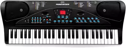 Синтезатор 54 кл., с микрофоном, от сети (ZYB-B0694-2)