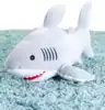 Мягкая игрушка Акула Акулина серая 50 см 058D-532D