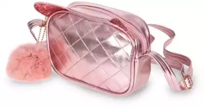 Мягкая сумка Фенечка розовая 16 см 515-1