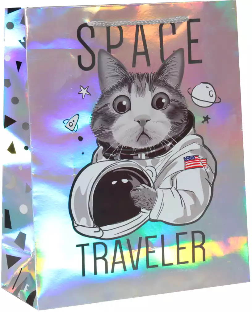 Пакет подарочный Space traveler