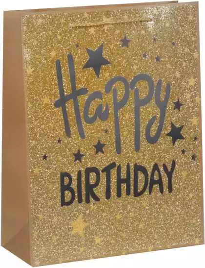 Пакет подарочный Happy birthday