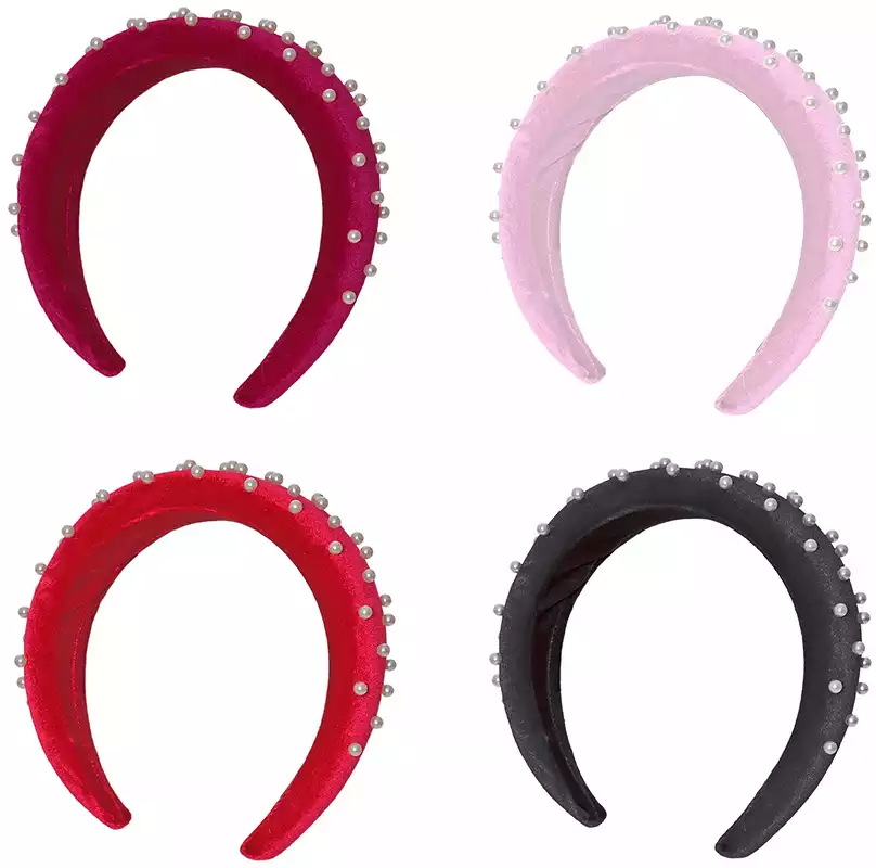 Ободок жемчуг 058D-576D