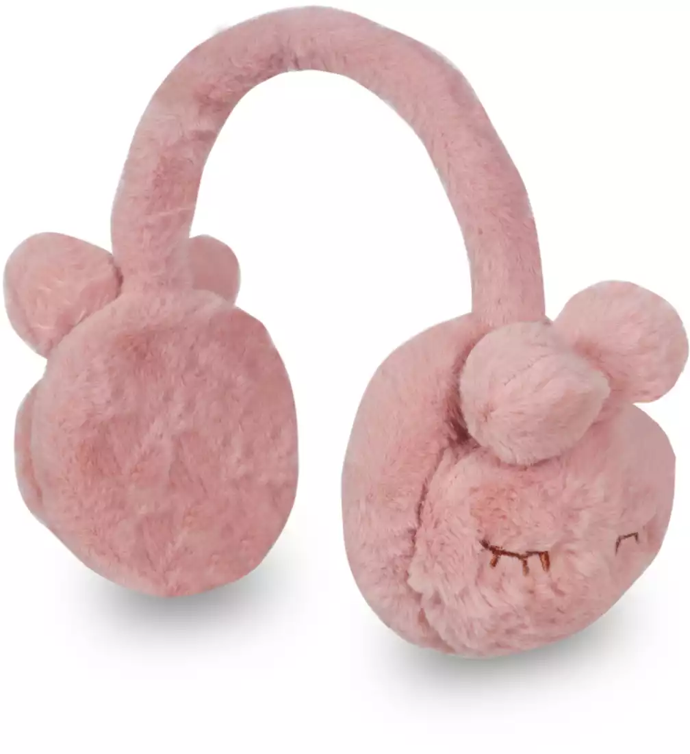 Мягкие Наушники Зайки розовые 058D-599D ТМ Коробейники