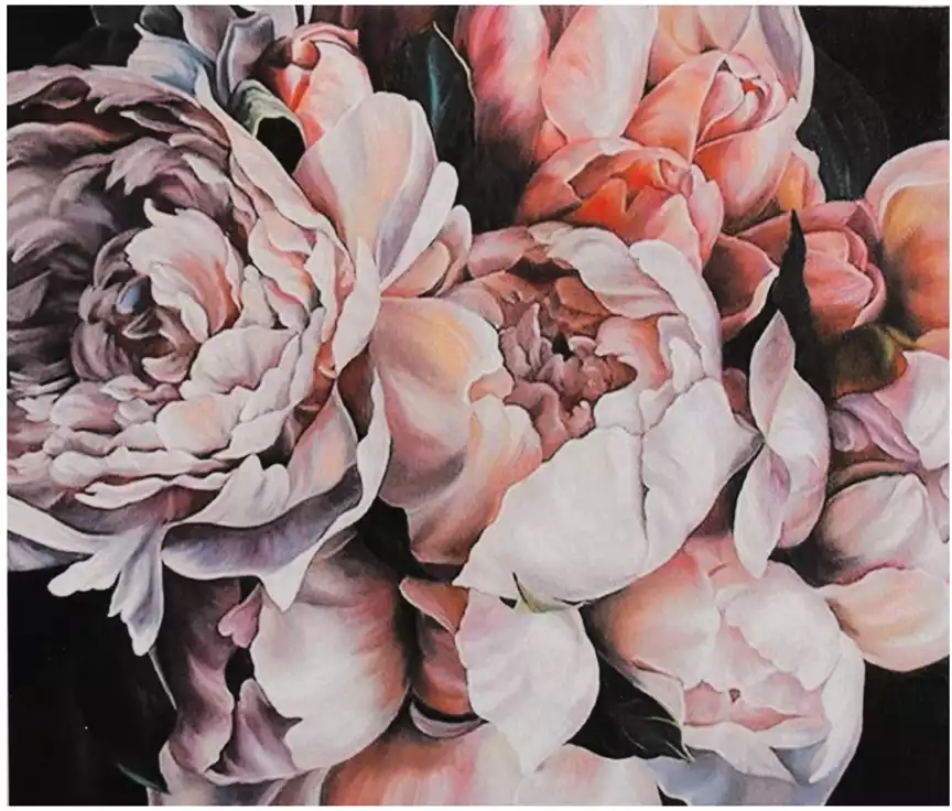 Алмазная мозаика 40*50 GA72460 Пионы