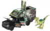 Модель машины Сhevrolet Silverado с динозавром 1:32 свет, звук, Инерционный механизм 17054