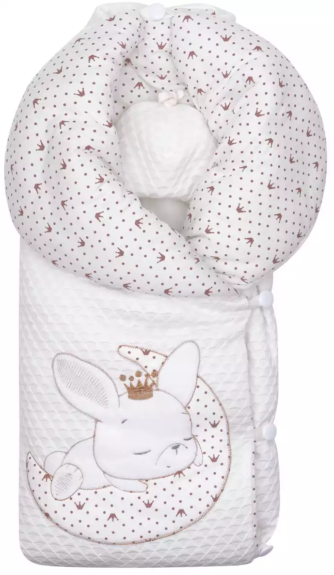 Комплект на выписку ЛяляМода Royal Bunny