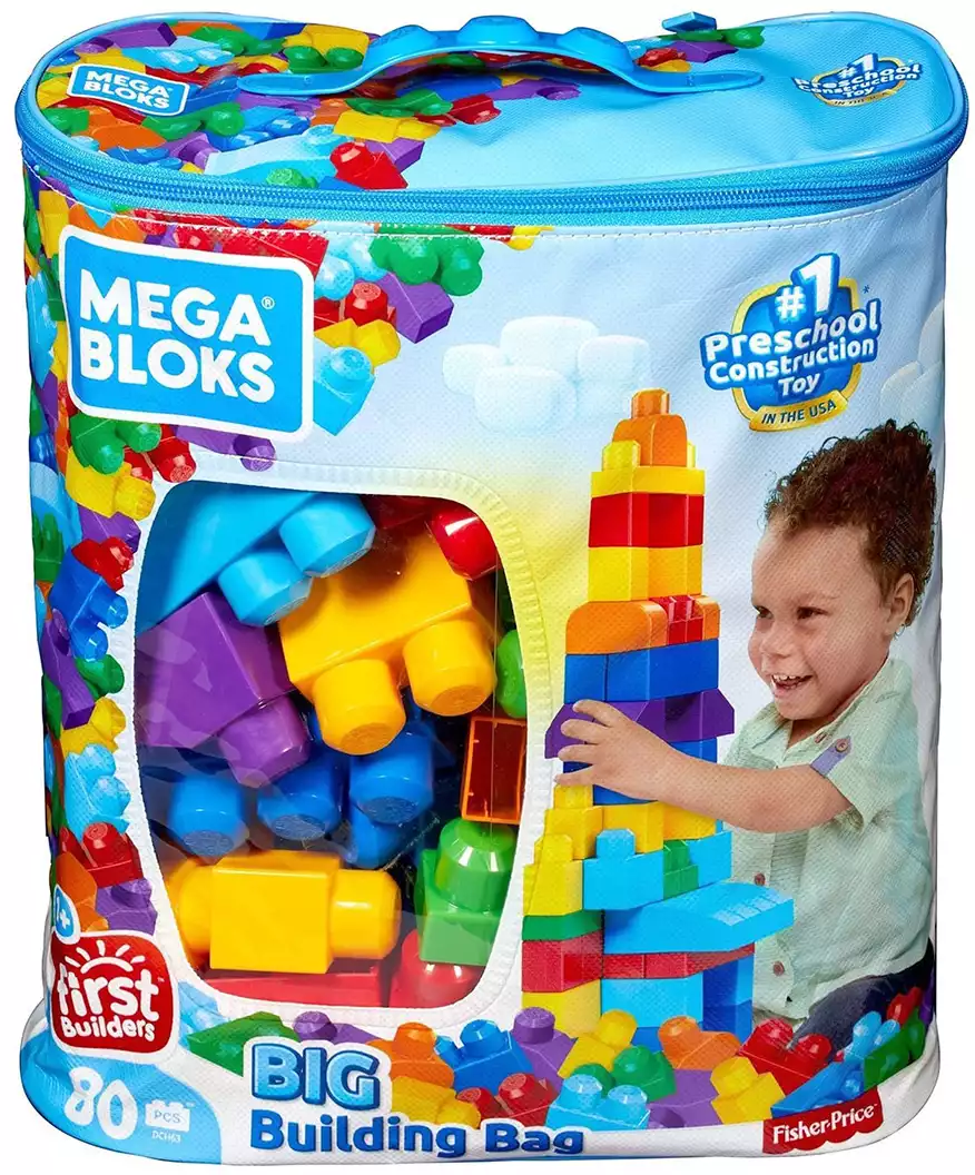 Конструктор Mega Bloks CYP72 Мой первый конструктор 80 дет.