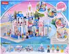 Конструктор блочный Дом с бассейном М38-B0868 446 дет. Sluban