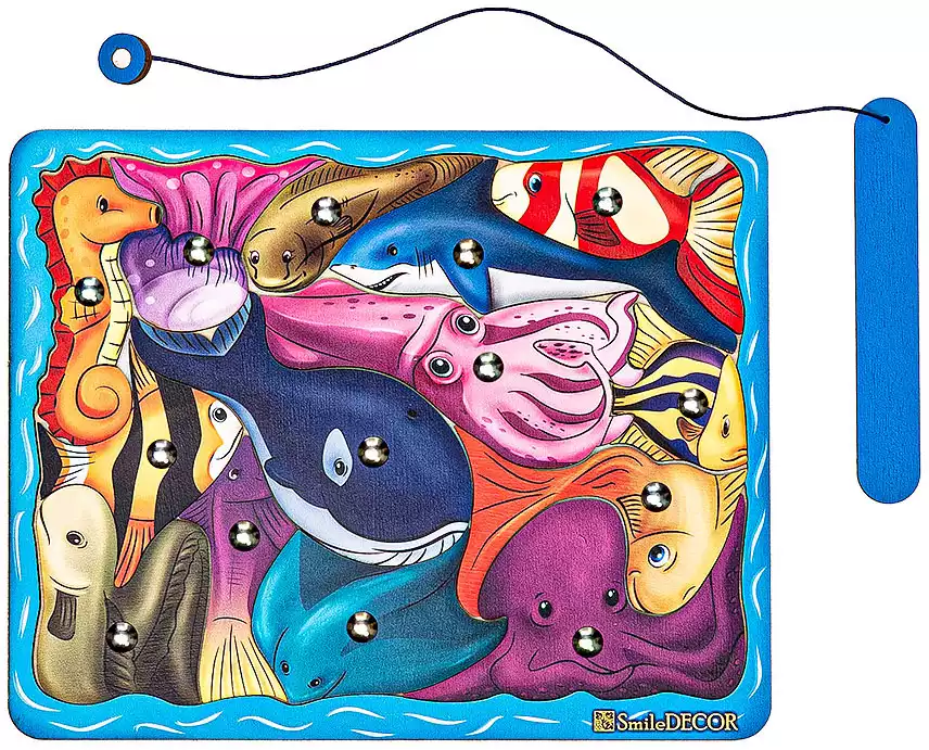 Магнитная головоломка Морские обитатели П826 SmileDECOR