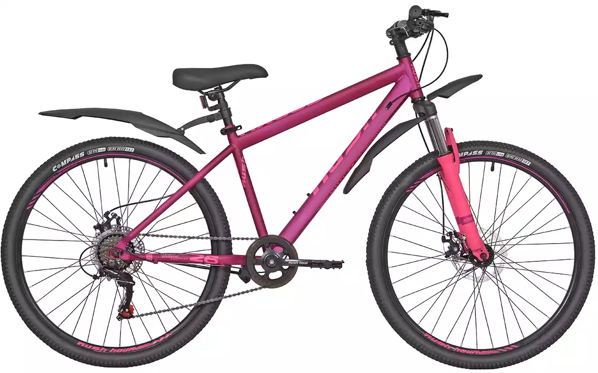 Велосипед горный 26 NX605 DISC ST 6ск RUSH HOUR