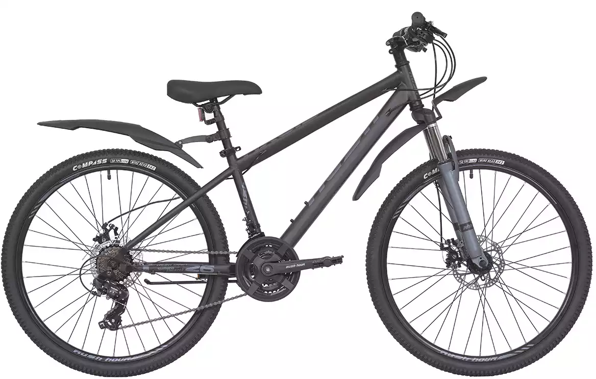 Велосипед подростковый 26 NX615 DISC ST 21ск RUSH HOUR