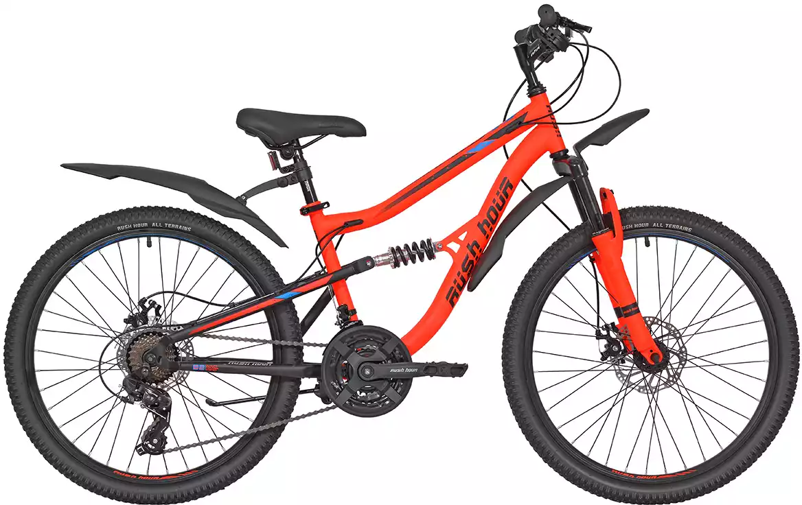Велосипед подростковый 24 FS480 DISC ST 21ск RUSH HOUR