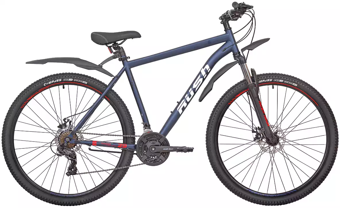 Велосипед горный 29 RX910 DISC ST 21ск RUSH HOUR
