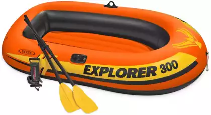 Лодка 3-х местная Explorer-300 211*117*41 см INTEX 58332
