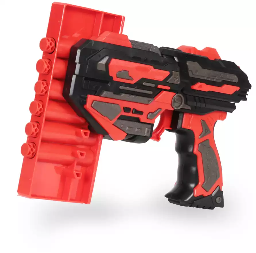 Бластер механический с мягкими пулями 25см Speed detonation FJ8896