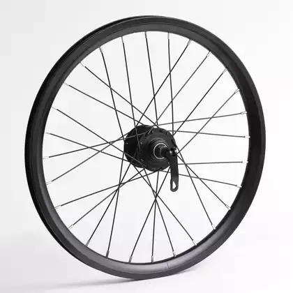 Колесо велосипедное 20 переднее в сборе, disc/v-brake, эксцентрик