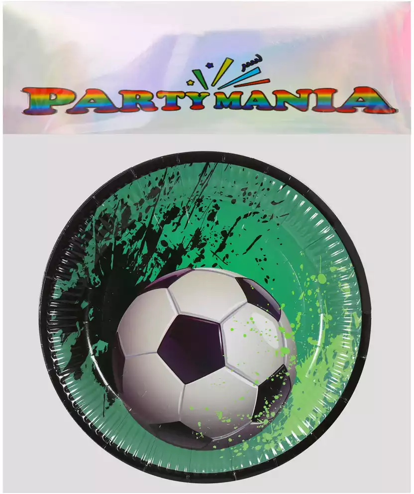 Набор тарелок Футбол (23 см) 6 шт