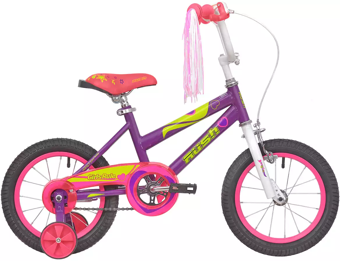 Велосипед детский 14 GIRL RULS RUSH HOUR