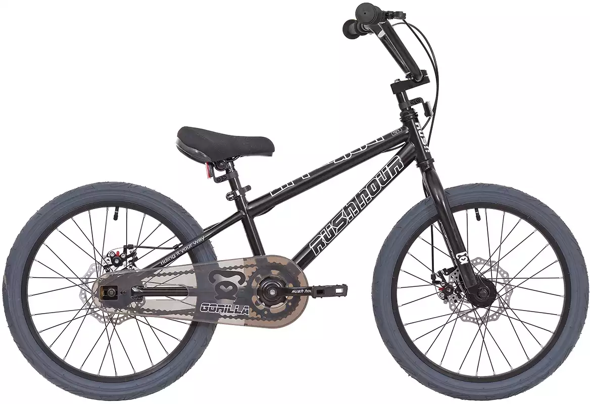 Велосипед подростковый 20 GORILLA DISC ST 1ск RUSH HOUR