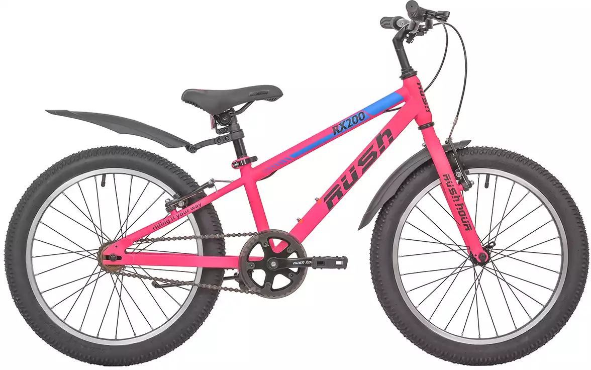Велосипед подростковый 20 RX 200 V-brake ST 1ск RUSH HOUR