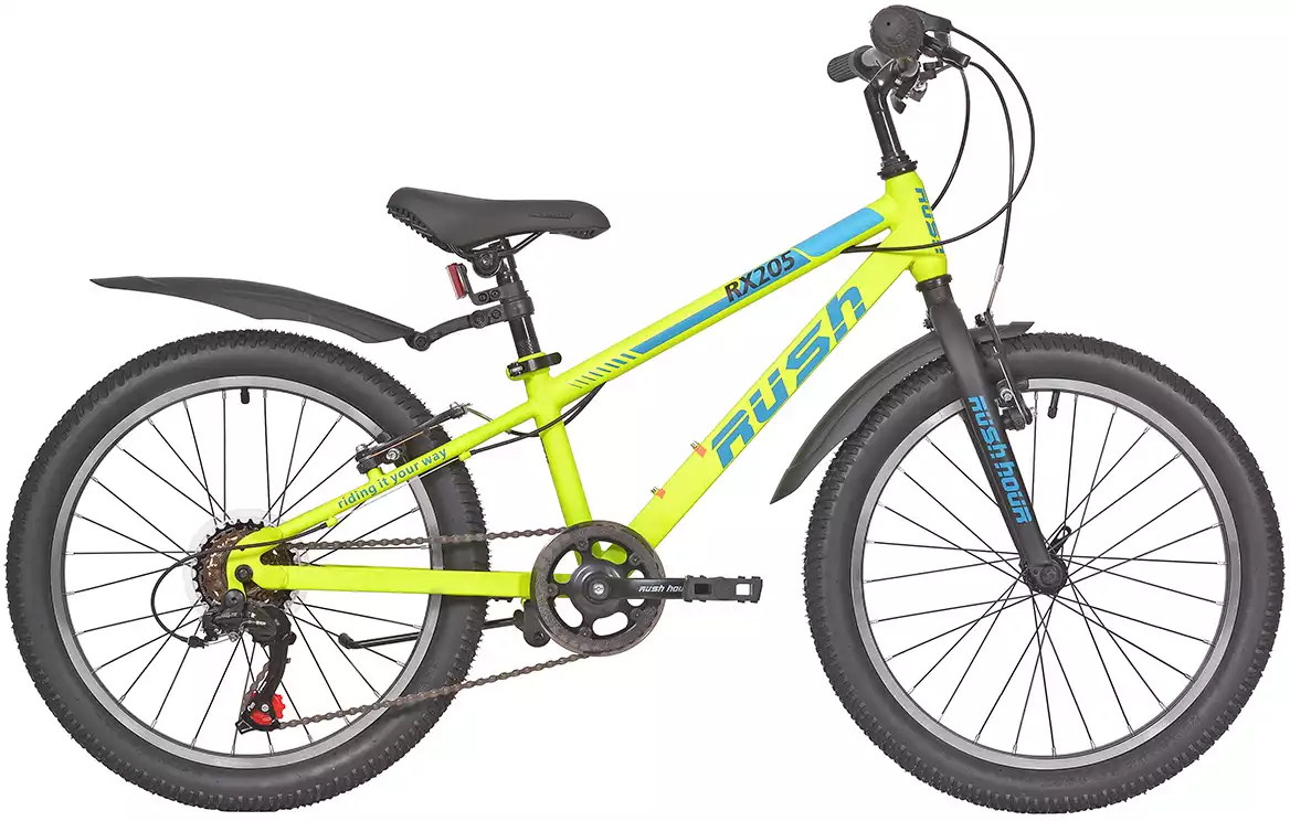 Велосипед подростковый 20 RX 205 V-brake ST 6ск RUSH HOUR