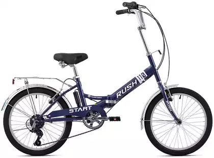 Велосипед складной 20 START 110 V-brake ST 6ск RUSH HOUR