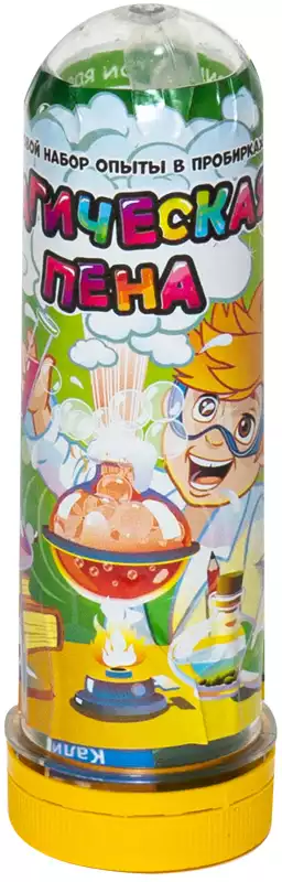Набор для проведения опытов в пробирке Магическая пена 809 intellectico