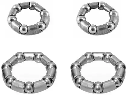Подшипник 1/4x7 +3/16x6 передней/задней втулки (4шт.)