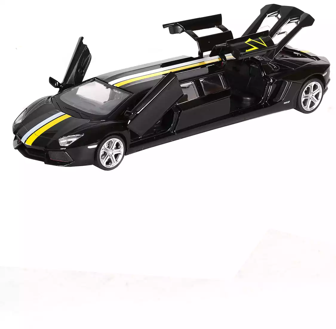 Модель машины Лимузин Lamborghini 1:32 (23см) свет,звук, Инерционный  механизм 6601 купить в Томске - интернет магазин Rich Family