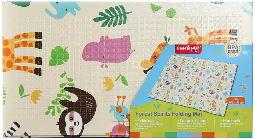 Складной коврик для малыша 2018 Лесное настроение