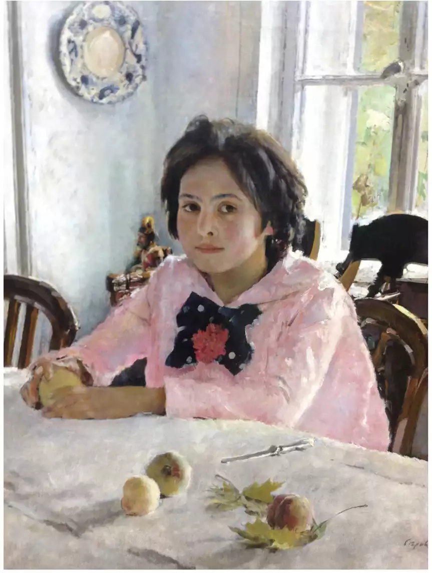 На картине серова девочка с персиками изображена. Третьяковская галерея девочка с персиками. Кустодиев девочка с персиками.