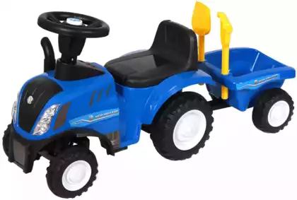 Машина-каталка Трактор синий PT658Т