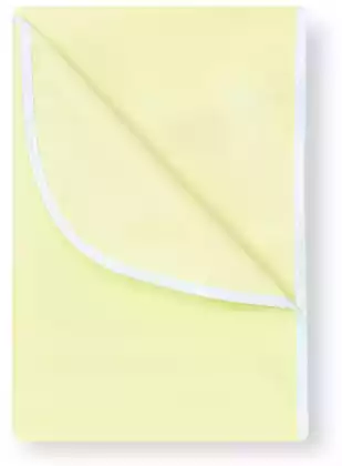 Клеенка 0,60х1,20м., с резинками-держателями, светло-желтая 9325 Витоша