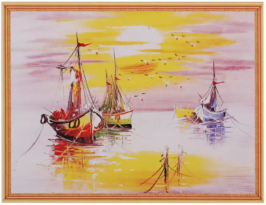 Алмазная мозаика 30*40 FZ0487 Алые паруса